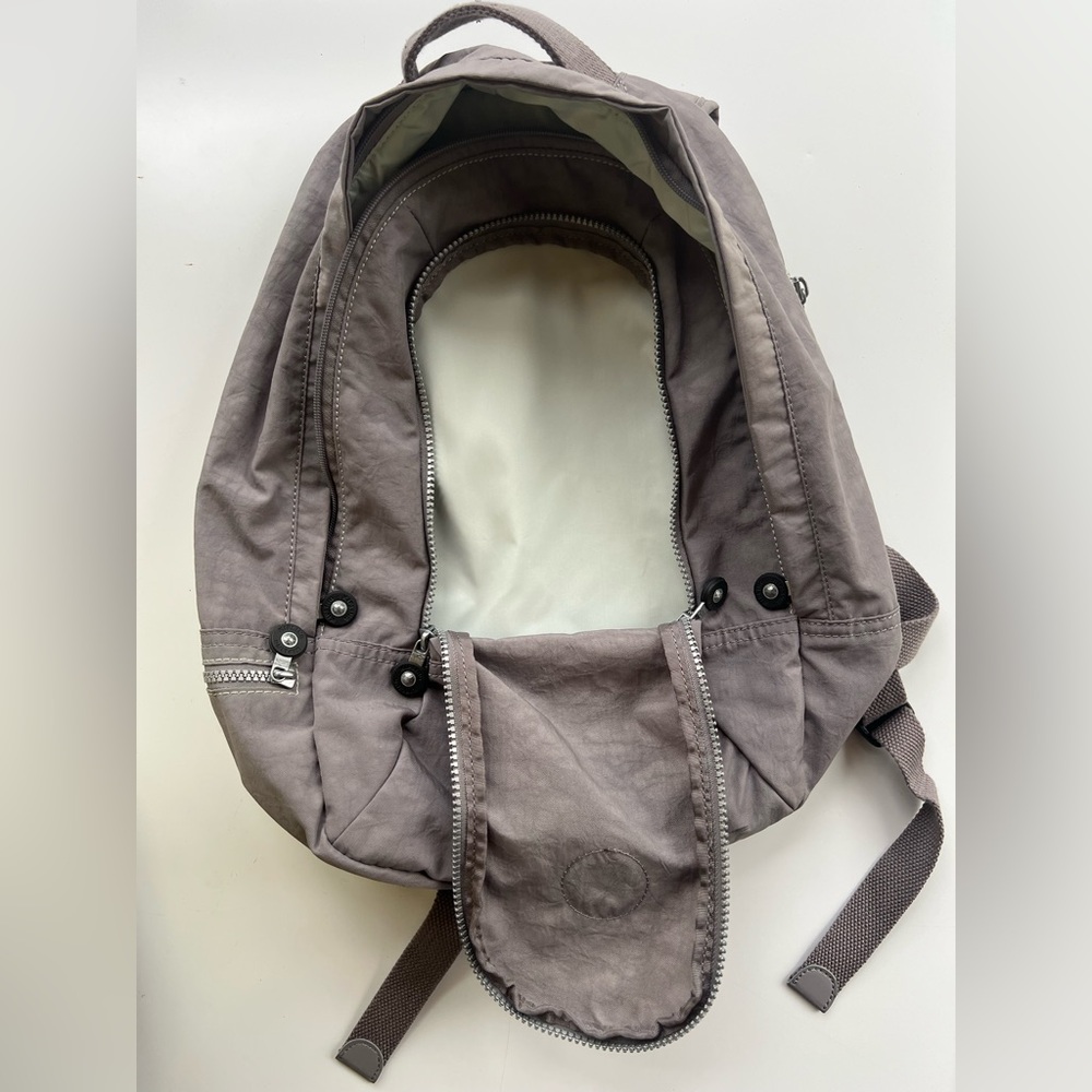 Kipling Gray Backpack - Picture 4 of 4